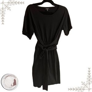 Express 100% Cotton Wrap-Style Dress: M